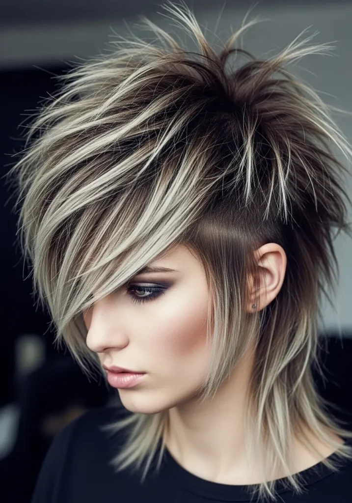 Edgy Razor Cut Wolf Style