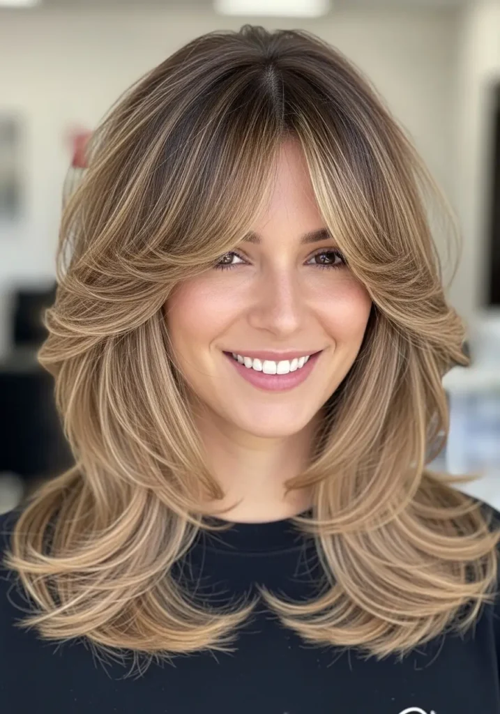 Face-Framing Butterfly Cut