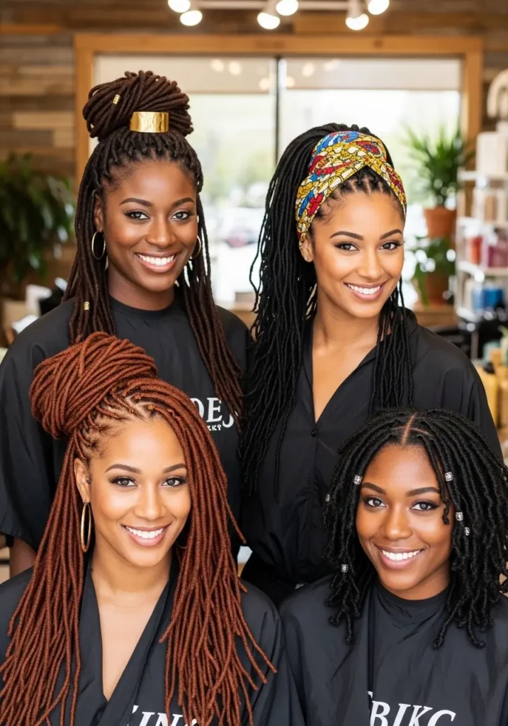 Faux and Soft Loc Styles with Lasting Beauty