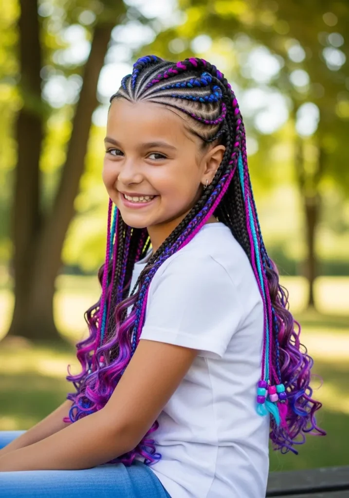 Feed-In Braids for Kids