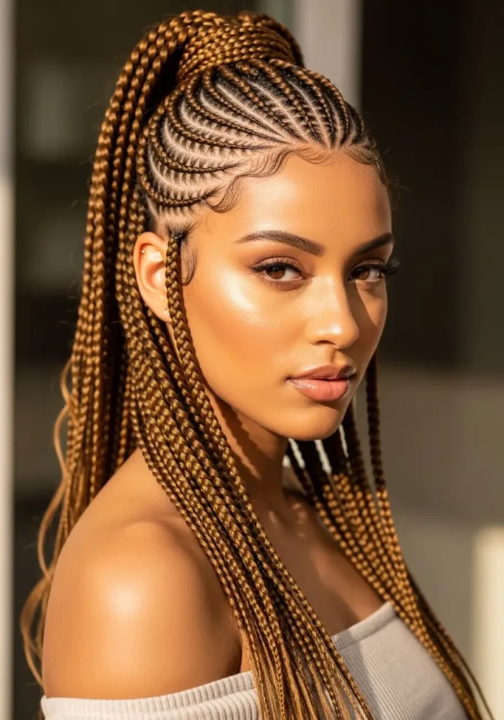 Feed In Braids