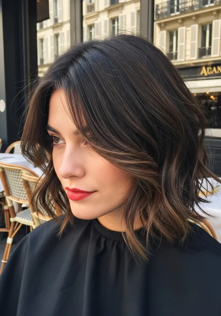 French-Inspired Choppy Bob
