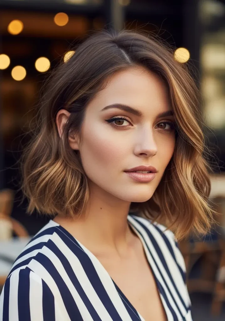 French-Inspired Textured Bob