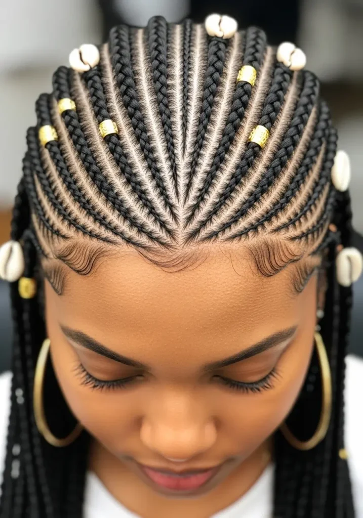 Fulani Cornrows