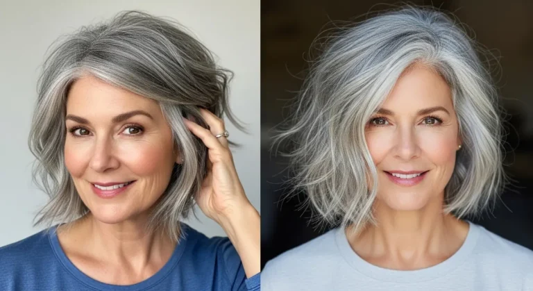 Gray Bob Haircut Ideas That Instantly Look Younger