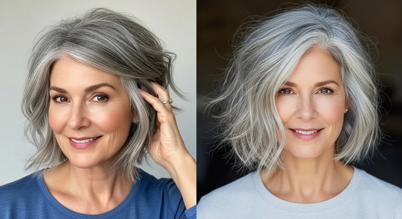 Gray Bob Haircut Ideas That Instantly Look Younger