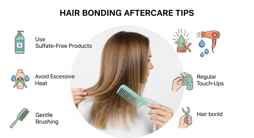 Hair Bonding Aftercare Tips