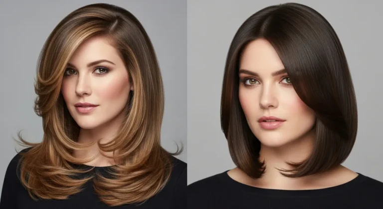 Hairstyles for a Round Face
