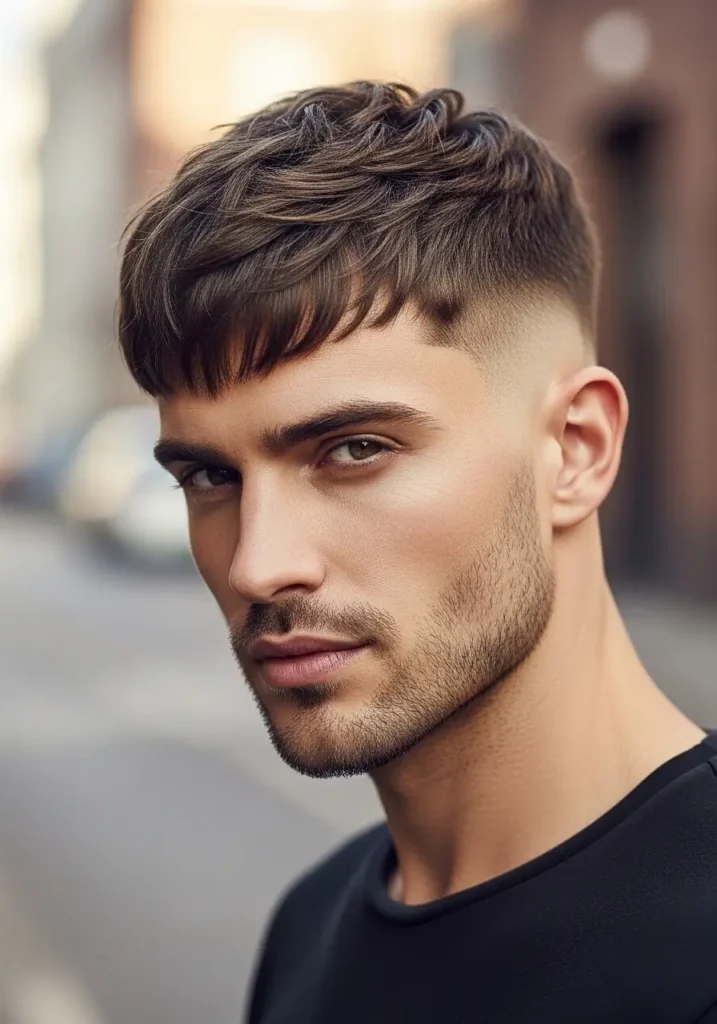 High Fade French Crop Style