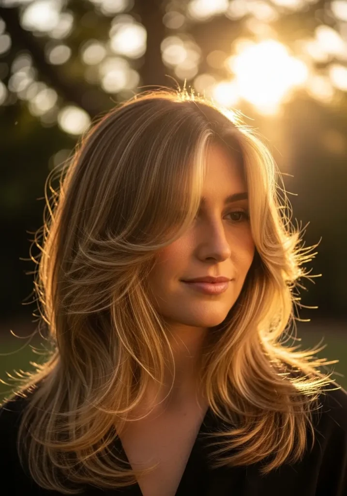 Honey Blonde Sunlit Layers