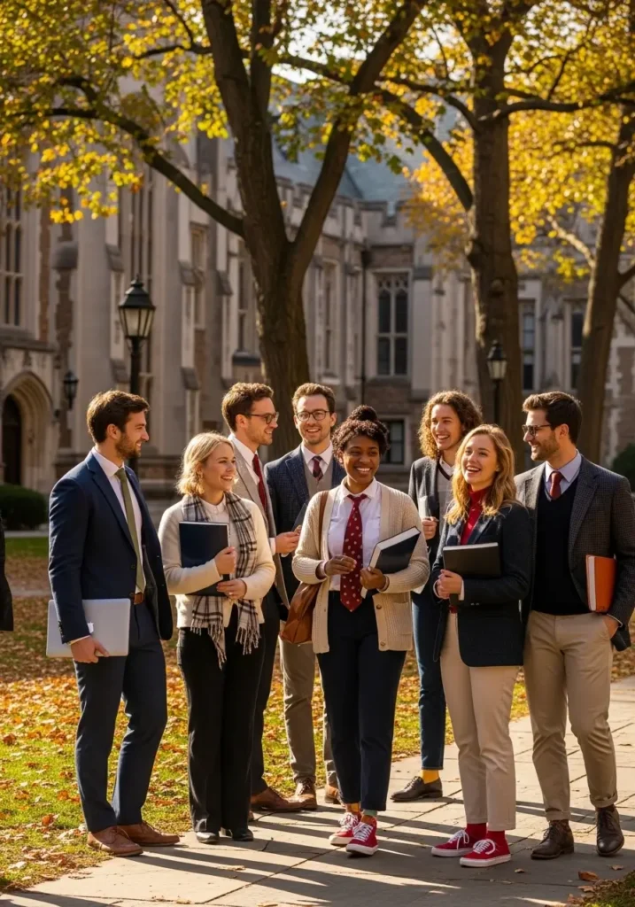 Ivy League Polished with a Touch of Personality