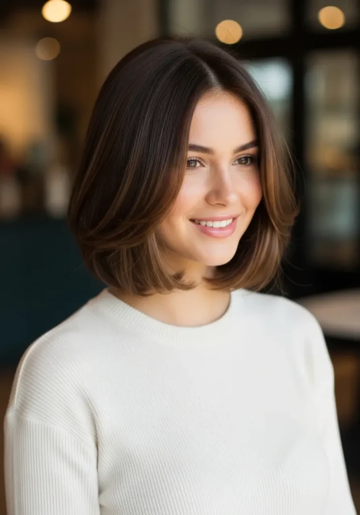 Jaw-Length Bob with Soft Ends