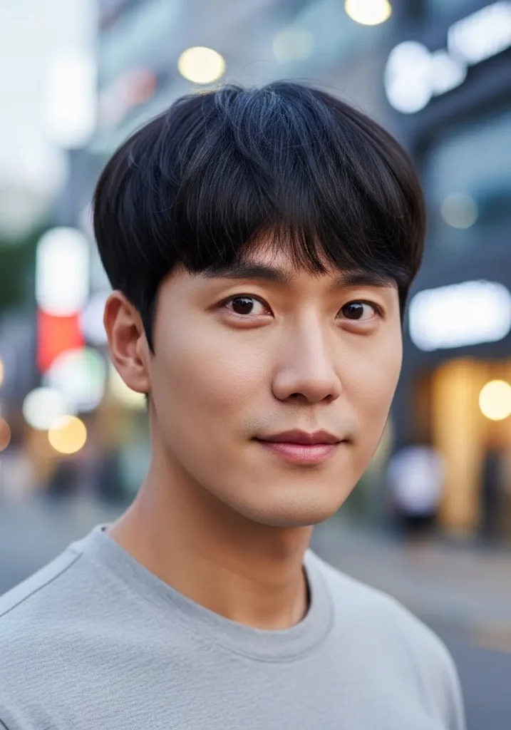 Korean Bowl Cut