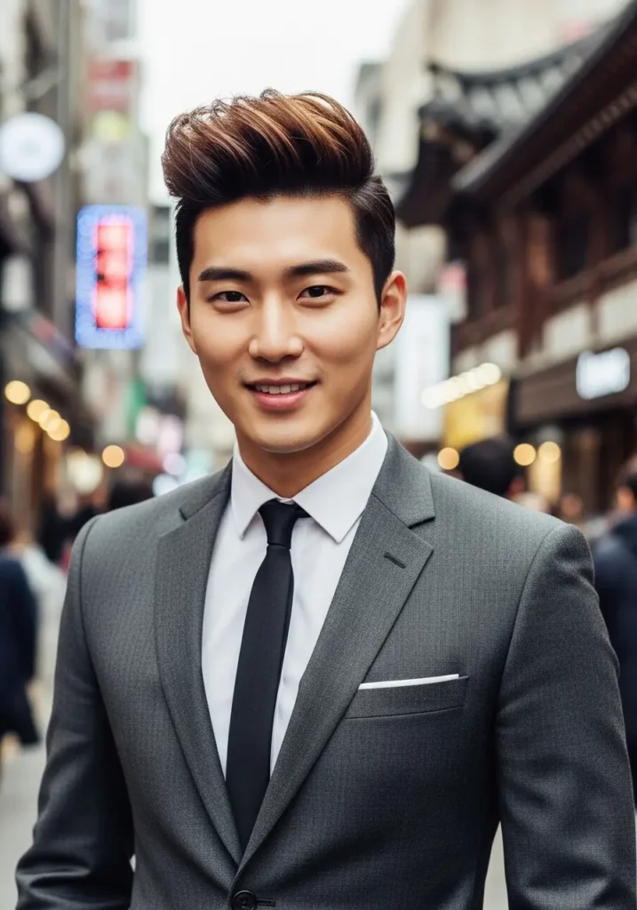 Korean Quiff