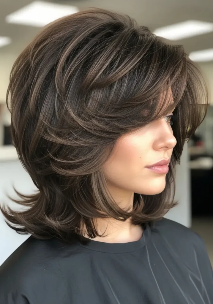 Layered Bob with Volume