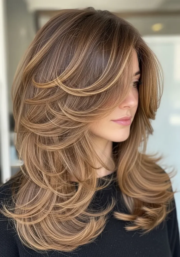 Layered Long Hair with Texture