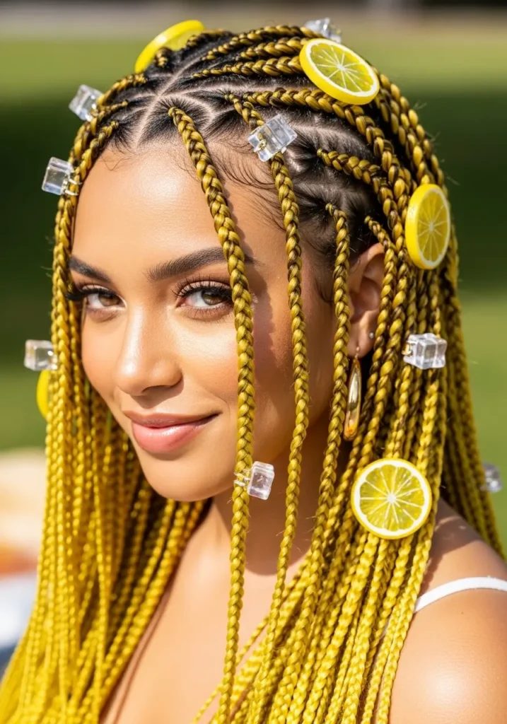 Lemonade Cornrows