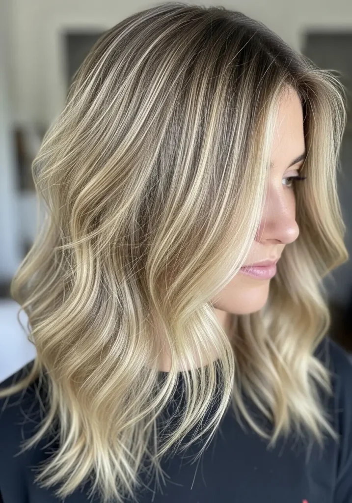 Lived-In Dirty Blonde Waves