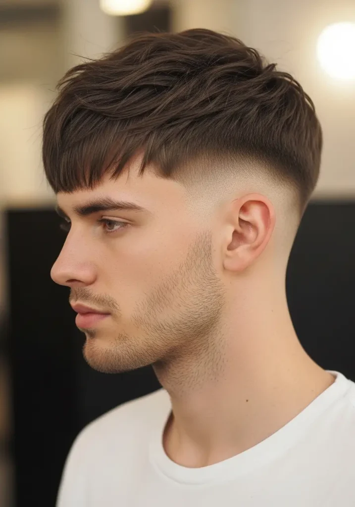 Long Fringe French Crop Style