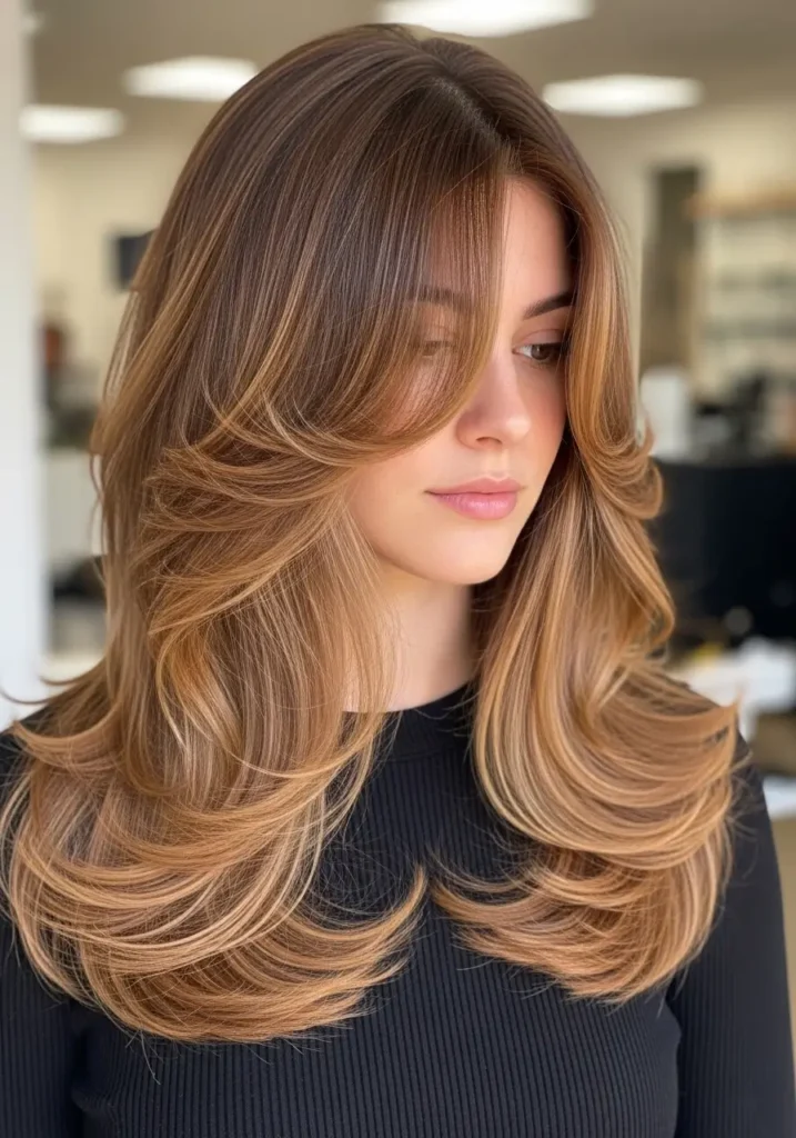 Long Hair with Soft Layers and Volume Boost