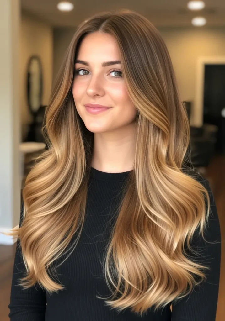 Long Hair with Subtle Balayage Dimension