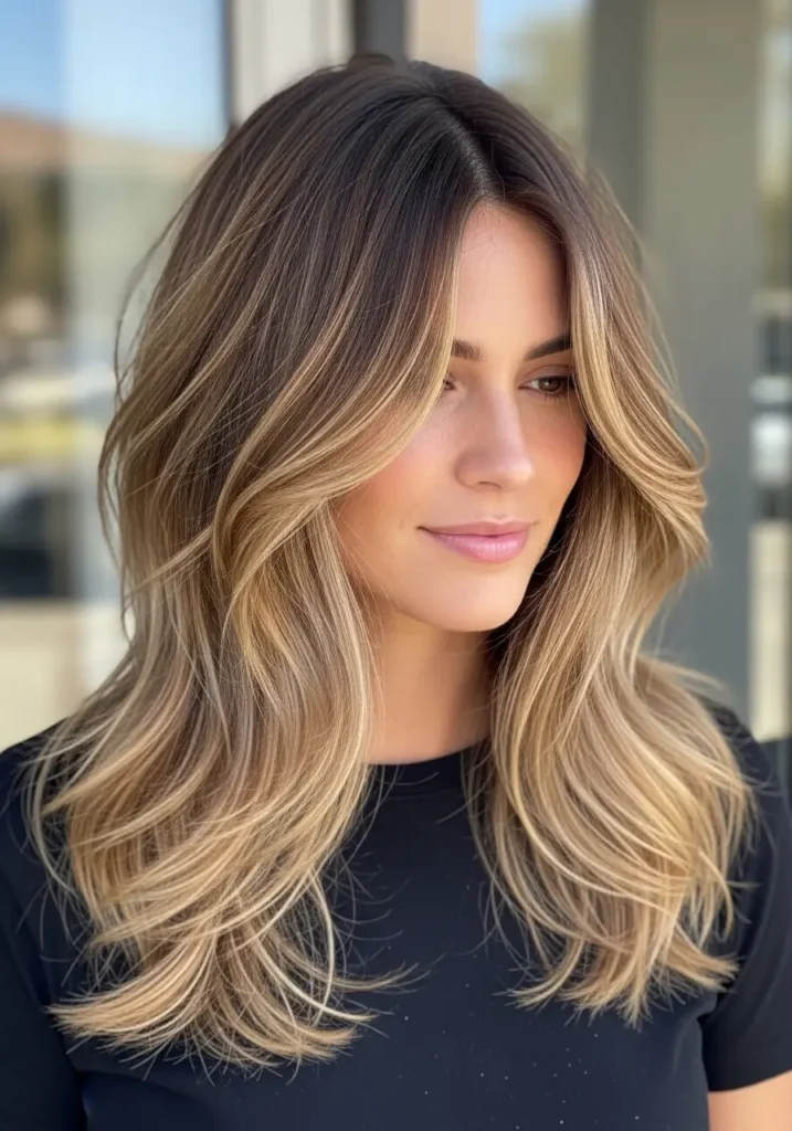 Long Layers with Air-Dried Texture