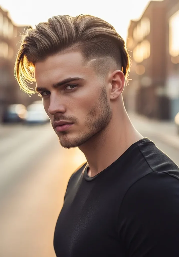 Long Top Short Sides Undercut