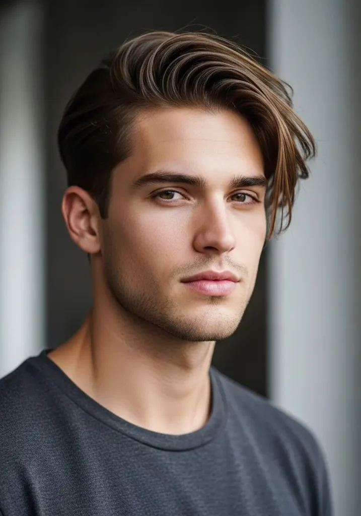 Long Top with Soft Undercut