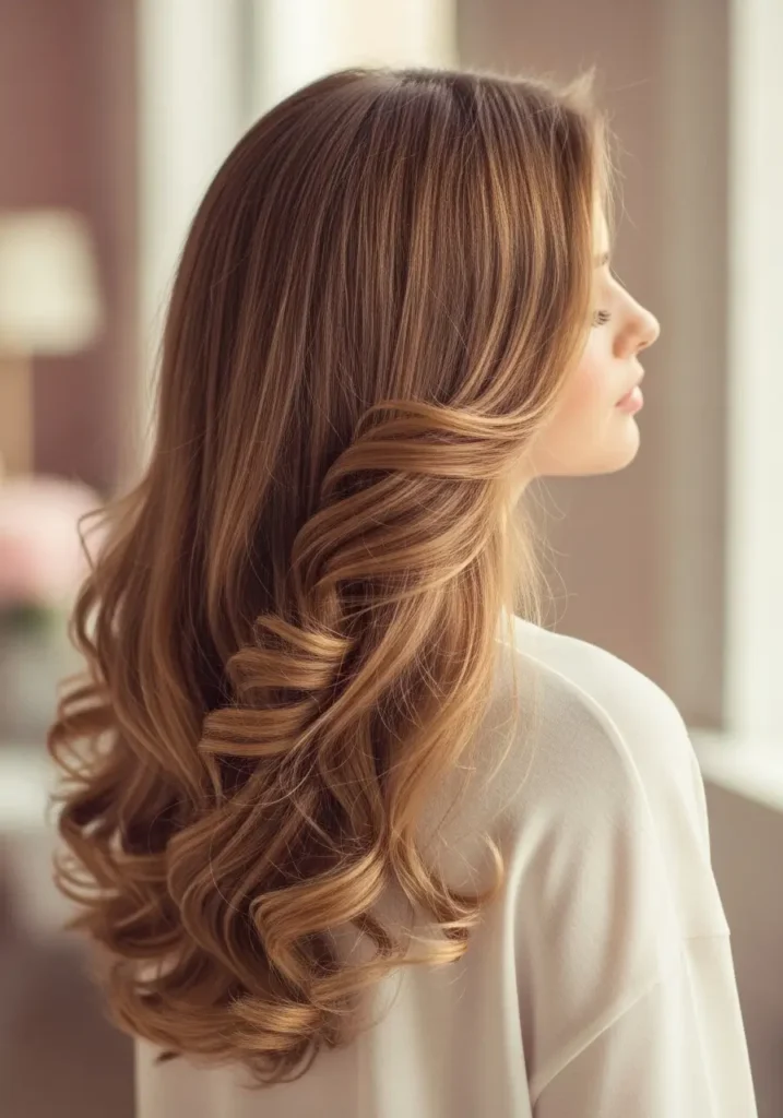 Loose Curl Ends for Soft Romance