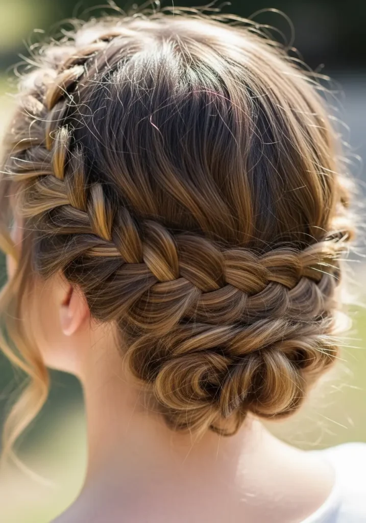 Loose Halo Braid