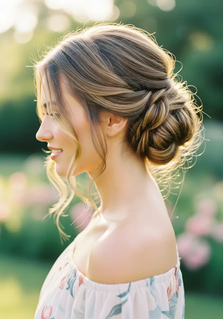 Loose Romantic Bun