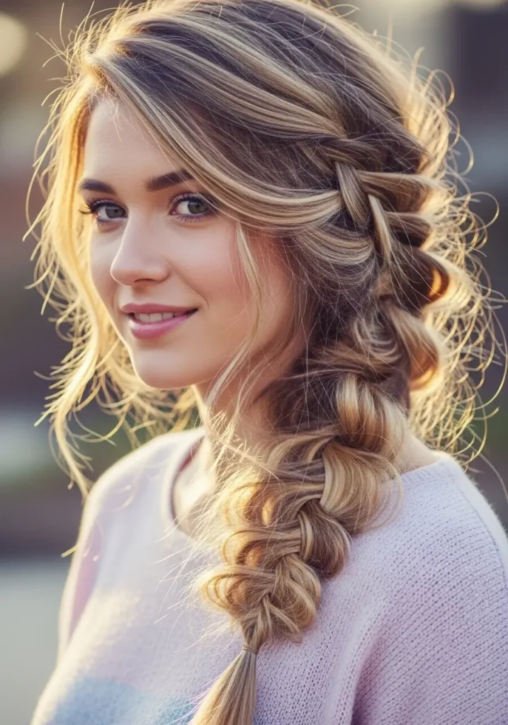 Loose Side Braid