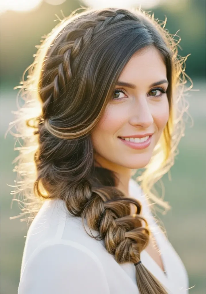 Loose Side Braid