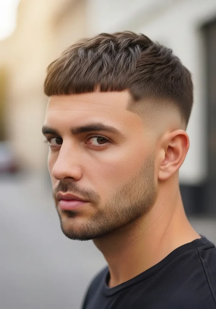 Low Fade French Crop Style