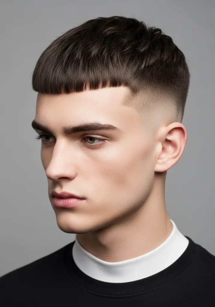 Low Fade French Crop Style