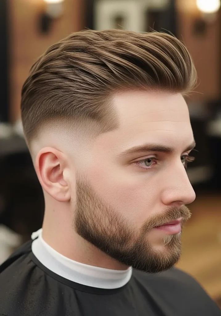 Low Fade with Textured Top