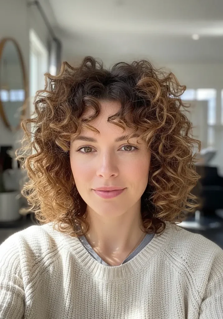 Low Maintenance Curly Cut