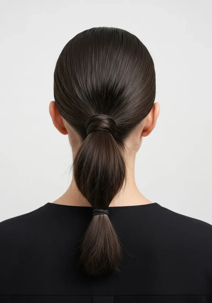 Low Textured Ponytail