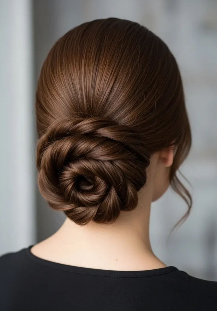 Low Twisted Bun