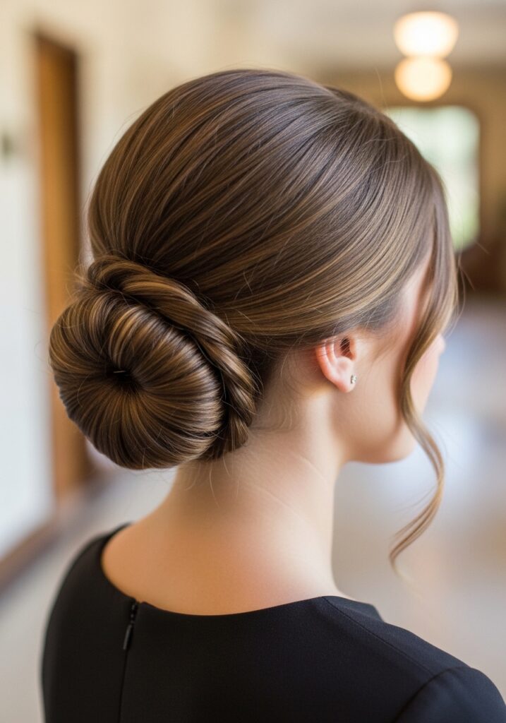 Low Twisted Chignon