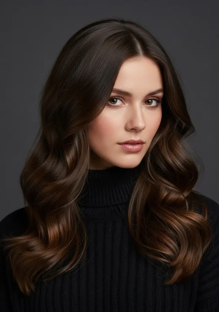 Melted Chocolate Waves