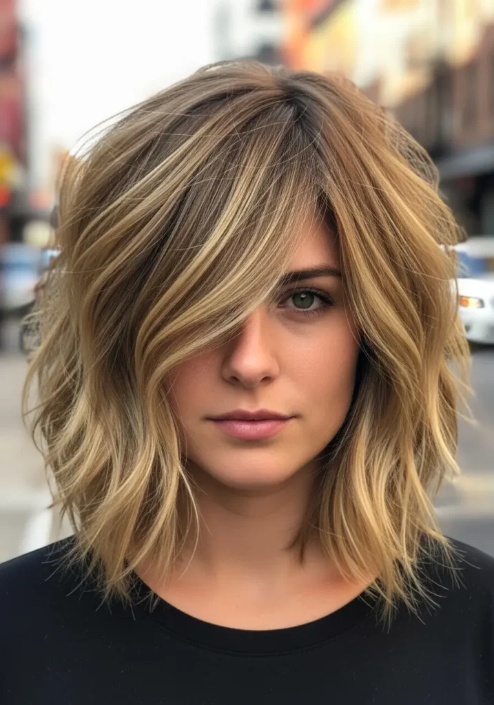 Messy Layered Midi Cut