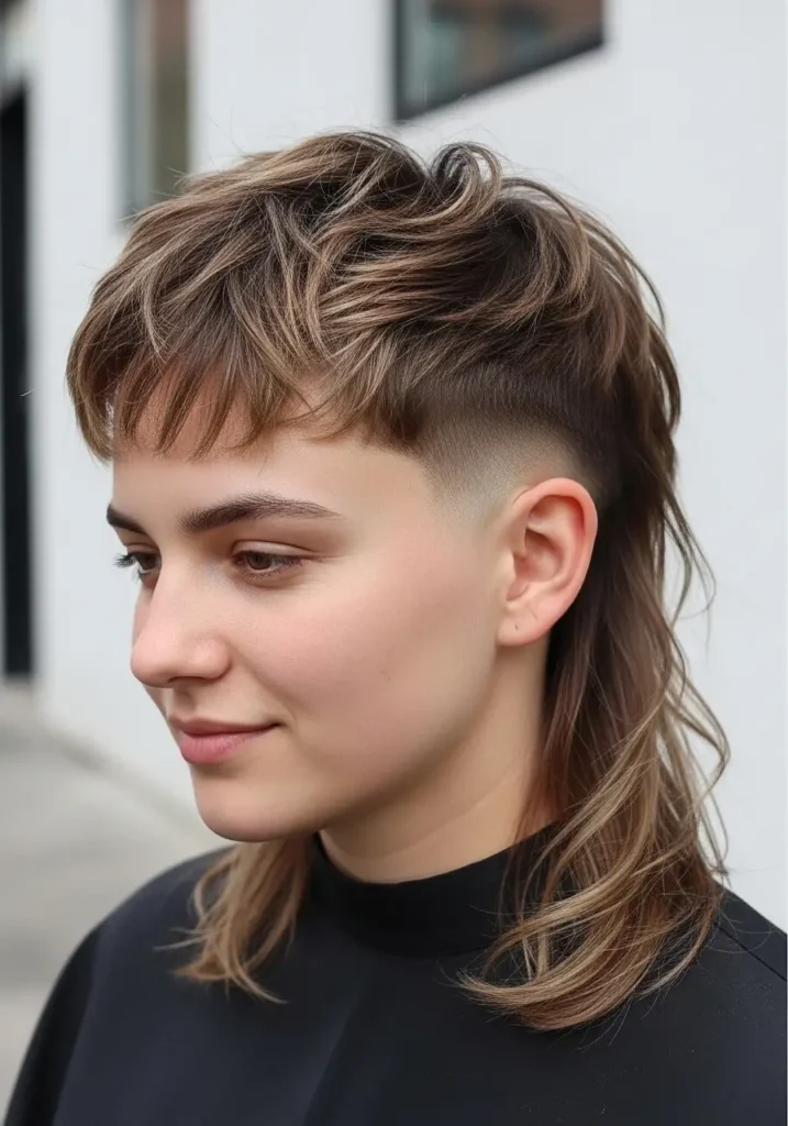 Modern Mullet Style