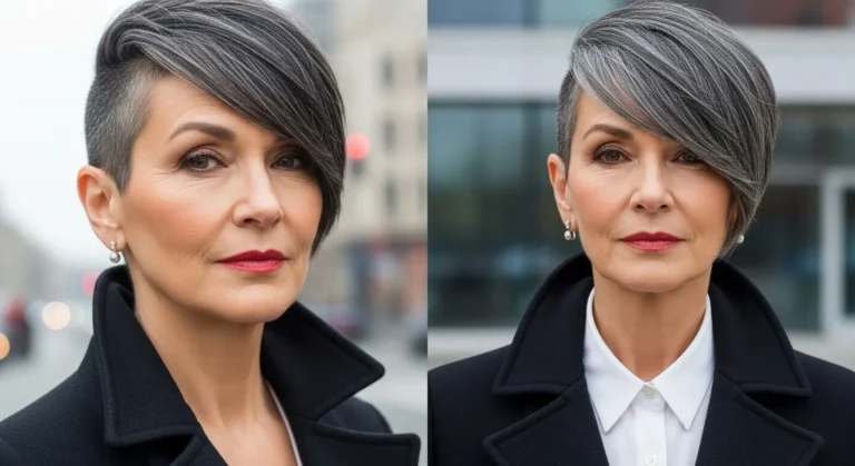 Modern Pixie Haircut Ideas That Flatter Older Women