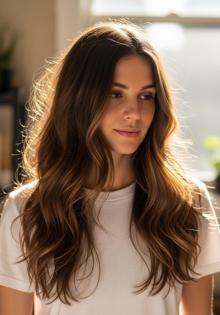 Natural Air Dried Hair