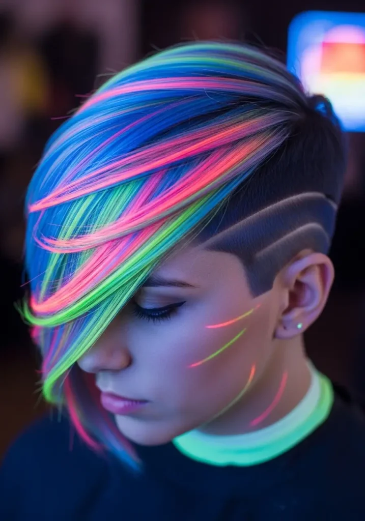 Neon Undercut Layers