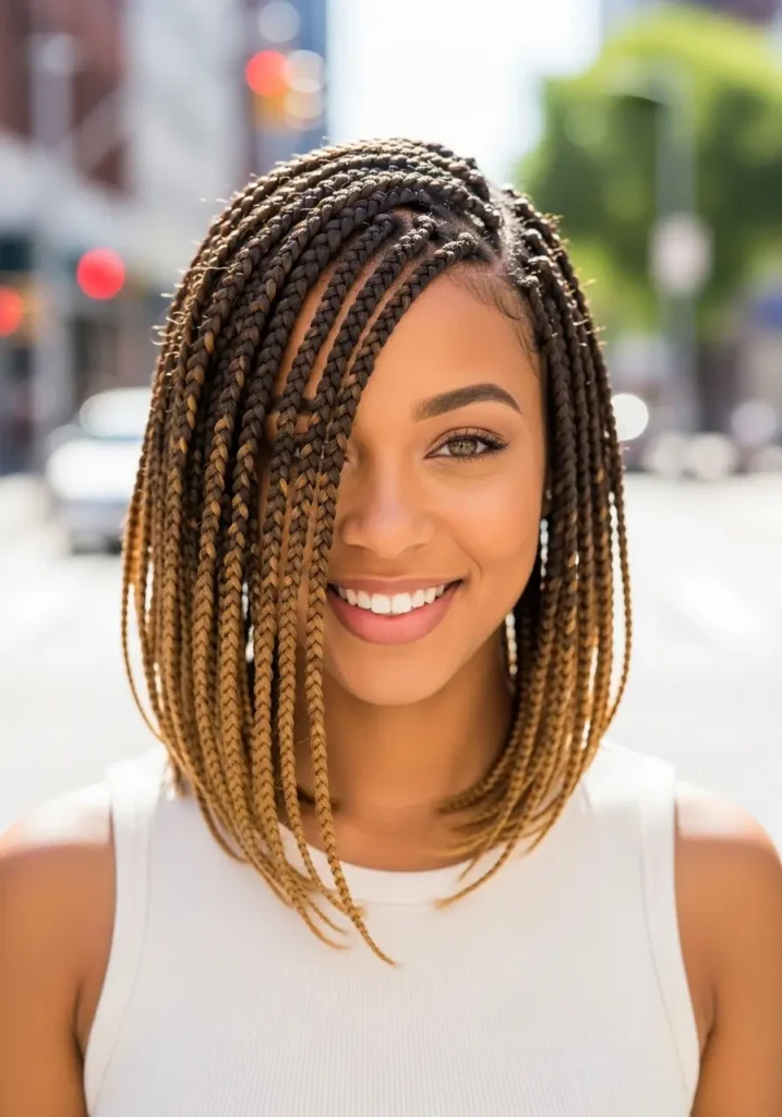 Ombre Box Braids