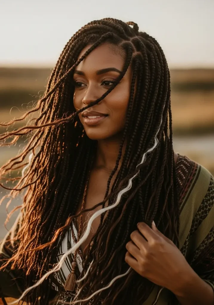 Passion Twists for a Boho Feel