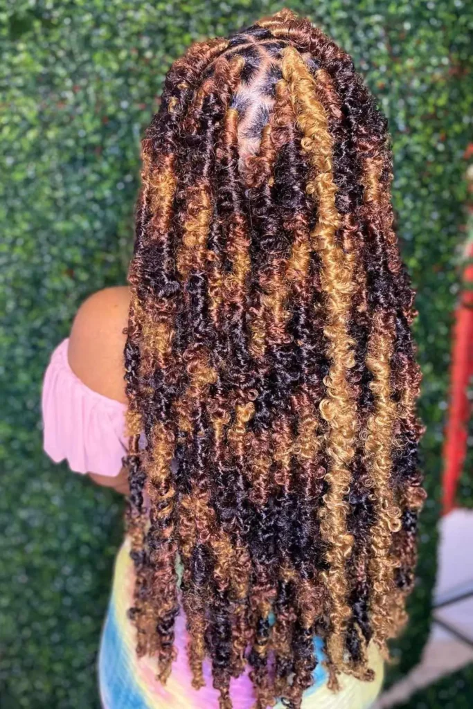 Waist-Length Faux Locs