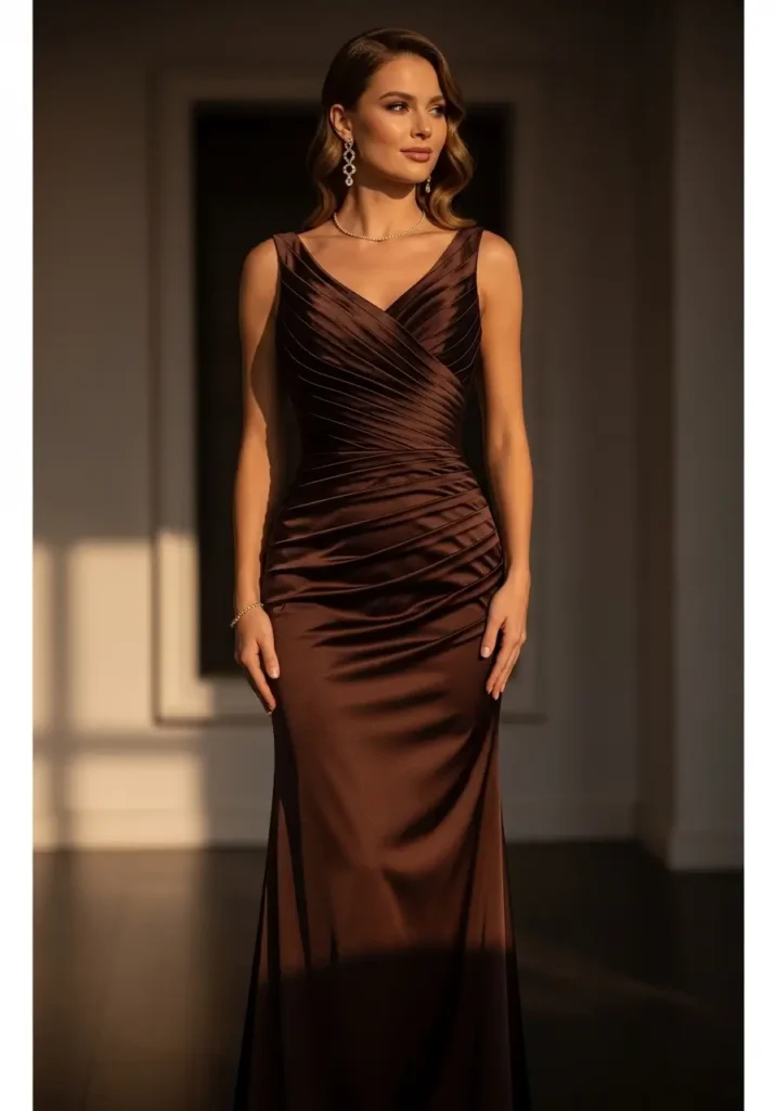Rich Chocolate Brown Elegance